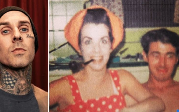 Travis Barker posted Gloria and Randy's photo on his Instagram.